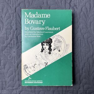 Madame Bouvary By Gustave Flaubert - Riverside Editions PB Book Vintage 1969 VG+